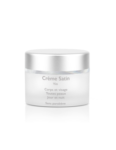 Crème Satin Yin : Peau de soie visage et corps : nourrissante et hydratante